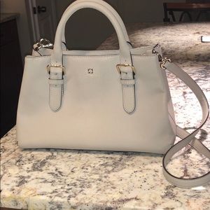 Nude kate spade satchel